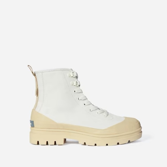 Everlane Shoes - Everlane Canvas Utility Combat Boots Women's 8.
